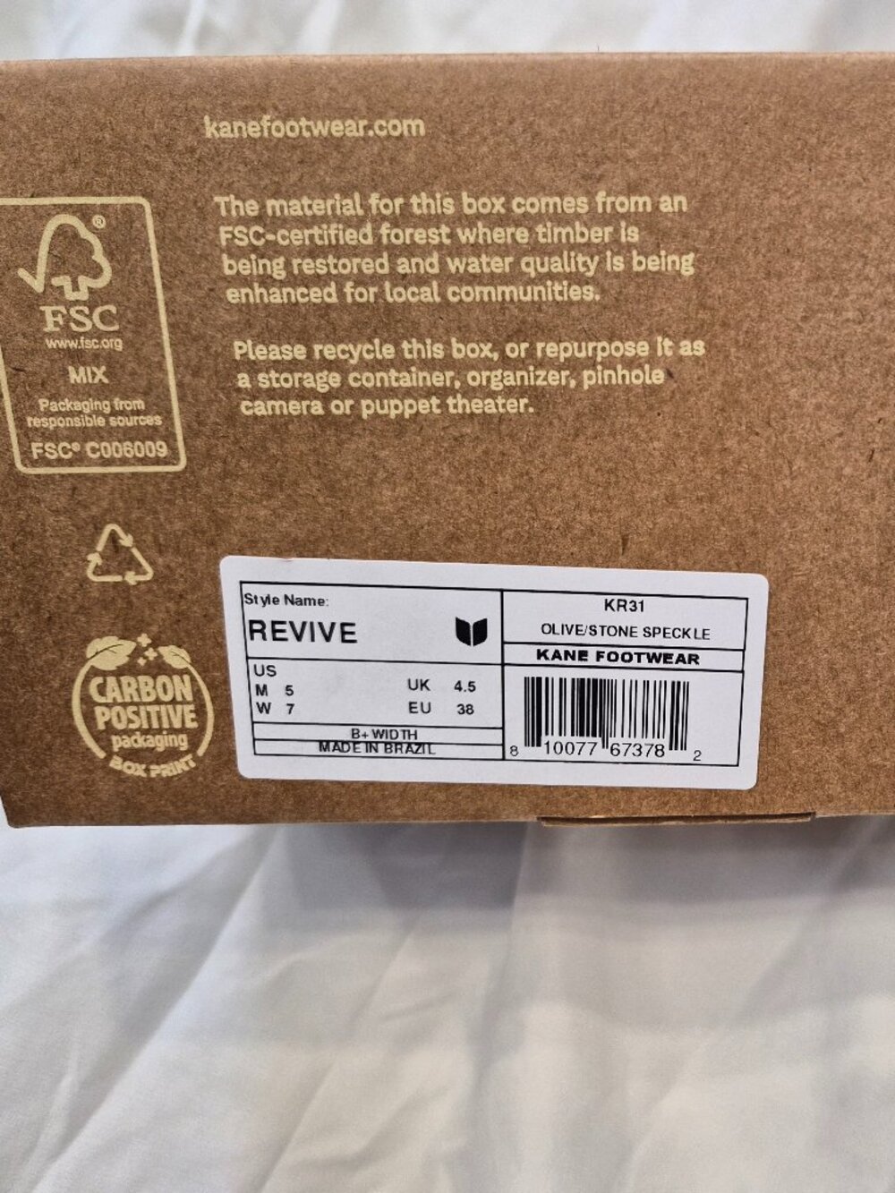 Kane Revive Footwear